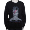Billede af David Bowie Aladdin Sane Black Sweatshirt