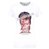 Billede af David Bowie Aladdin Sane T-shirt til kvinder hvid