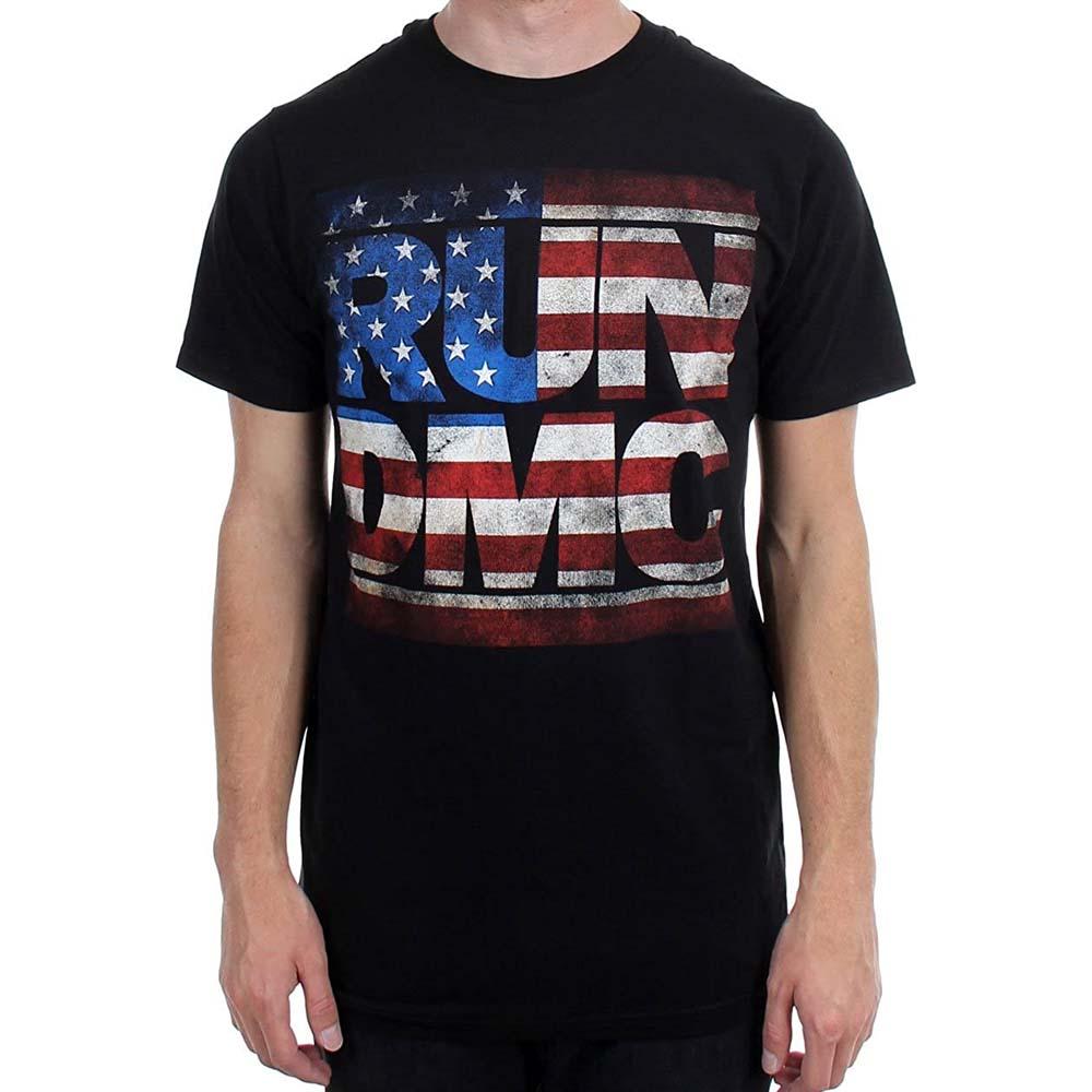 Billede af Run DMC Americana Logo T-shirt
