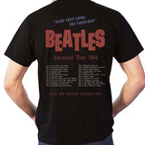 Billede af The Beatles American Tour 1964 T-shirt back