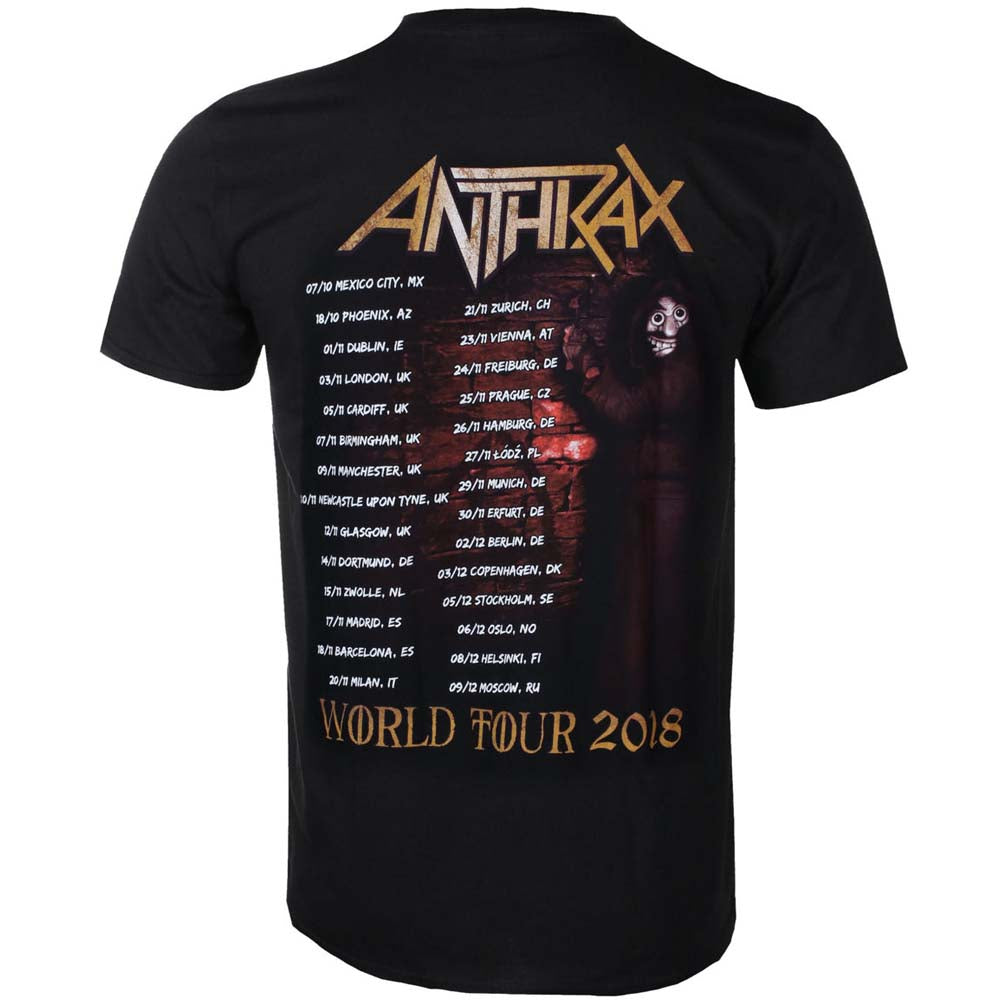 Billede af Anthrax Bloody Eagle World Tour 2018 T-shirt back