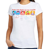 Billede af One Direction Line Drawing T-shirt til kvinder