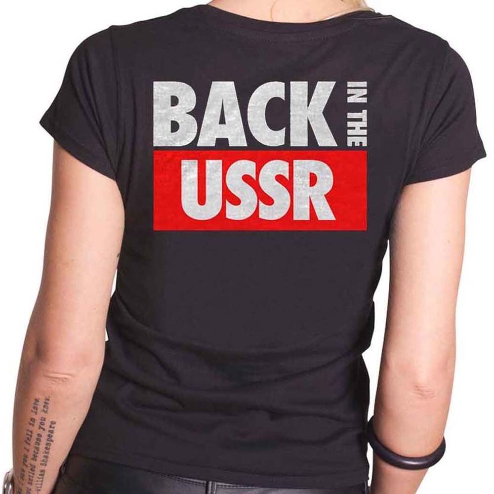 Billede af The Beatles Back in the USSR T-shirt til kvinder back