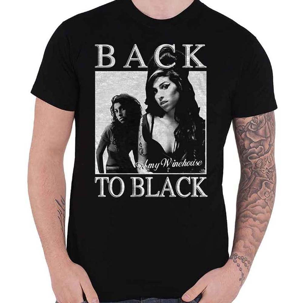 Billede af Amy Winehouse Back to Black T-shirt