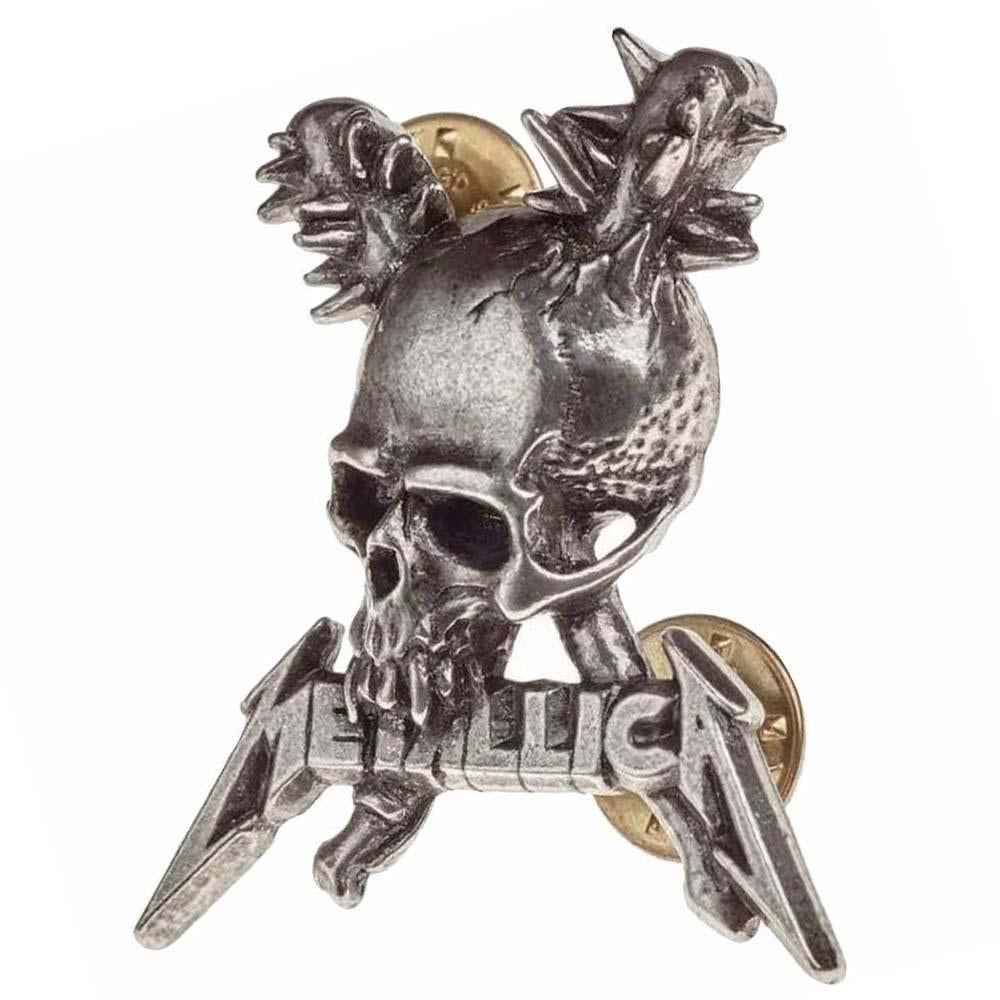 Billede af Metallica Damage including skull Badge