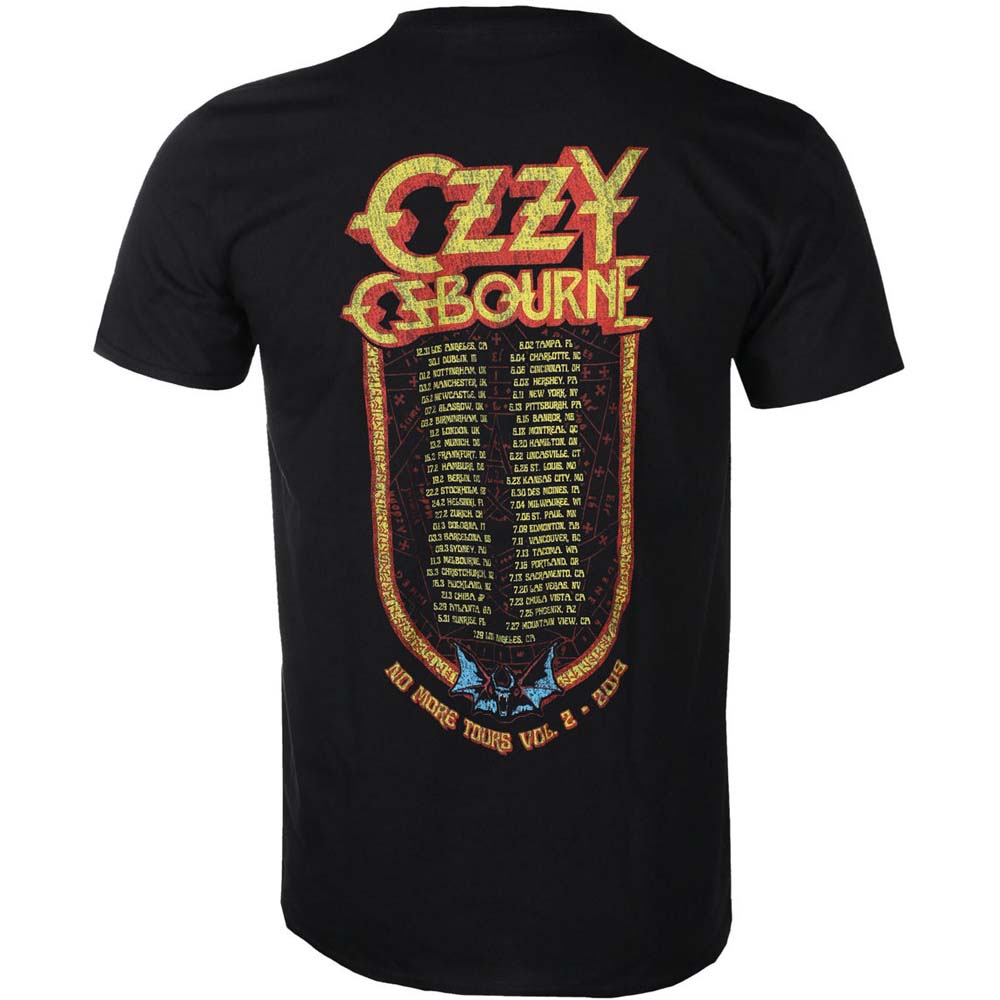 Billede af Ozzy Osbourne Bat Circle T-shirt back