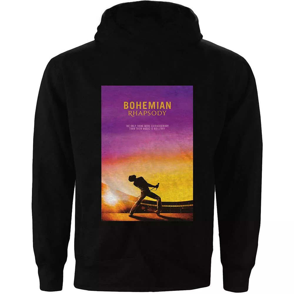 Billede af Queen Bohemian Rhapsody Movie Poster Hoodie back