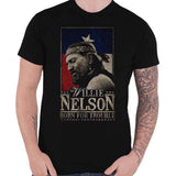 Billede af Willie Nelson Born For Trouble T-shirt