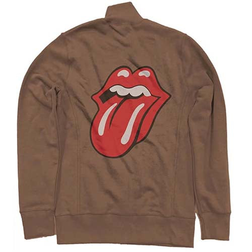 Billede af The Rolling Stones Classic Tongue Trøje ryg brun