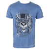 Billede af Guns N' Roses Faded Skull T-shirt blue