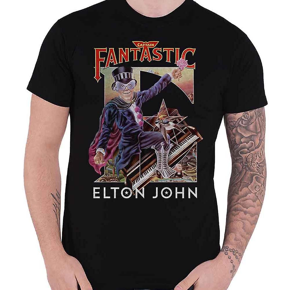 Billede af Elton John Captain Fantastic T-shirt