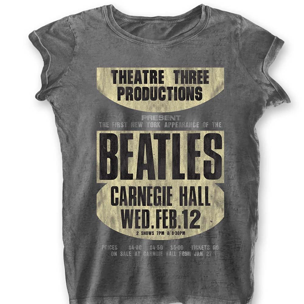 Billede af The Beatles Carnegie Hall T-shirt til kvinder