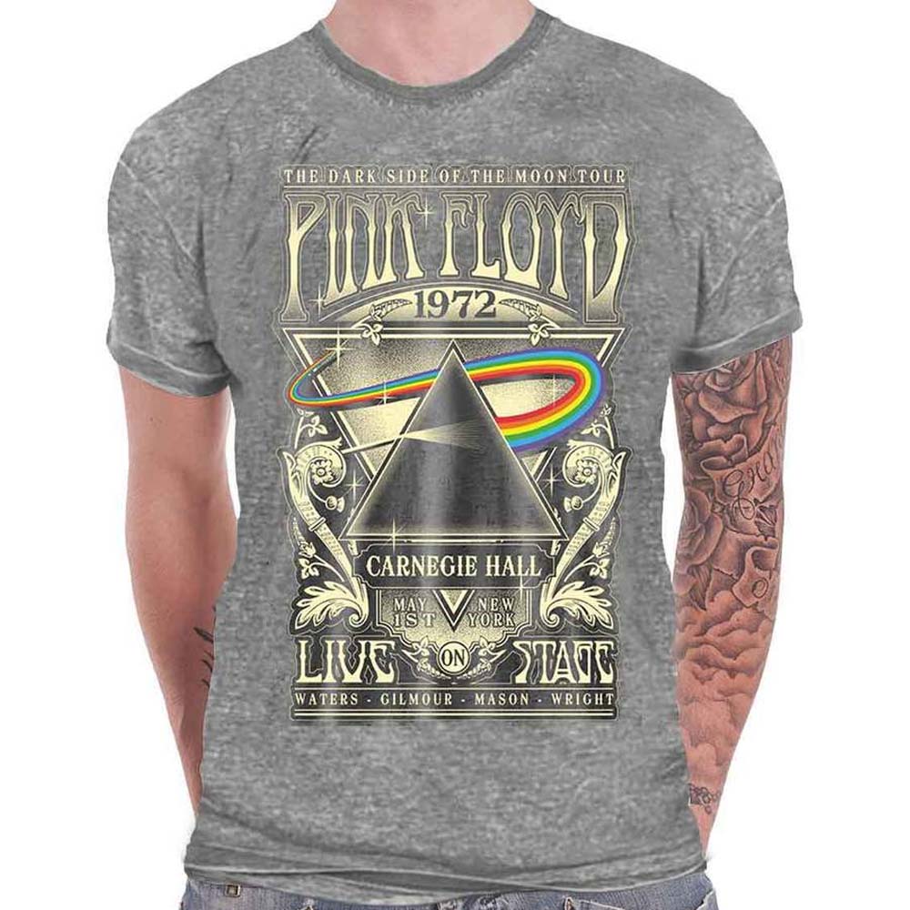 Billede af Pink Floyd Carnegie Hall T-shirt kulgrå