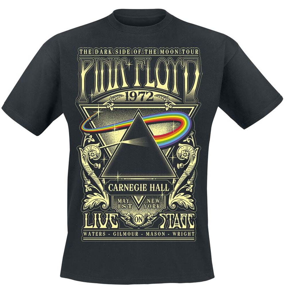 Billede af Pink Floyd Carnegie Hall Poster T-shirt kulgrå