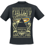 Billede af Pink Floyd Carnegie Hall Poster T-shirt kulgrå