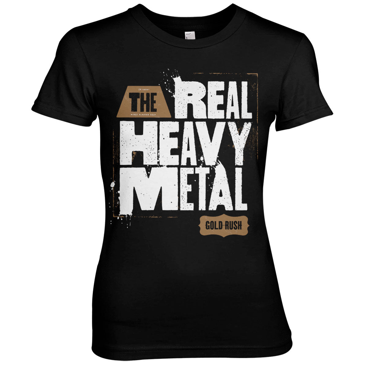 Billede af Gold Rush, Gold Rush: Real Heavy Metal T-Shirt (Kvinder)