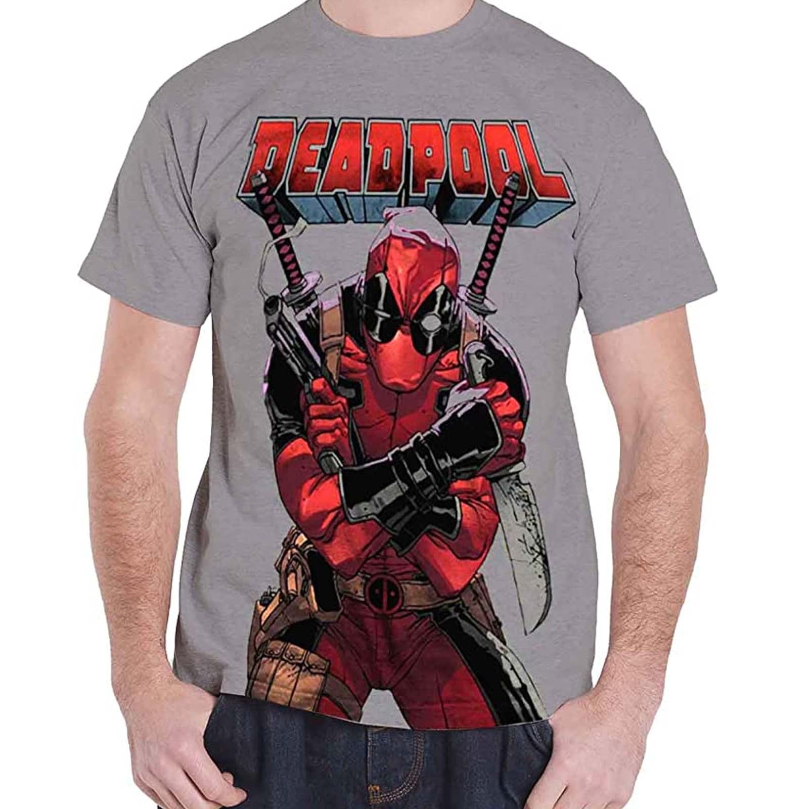 Billede af Marvel Comics Deadpool Big Print T-shirt