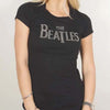 Billede af The Beatles Drop T Logo T-shirt til kvinder sort
