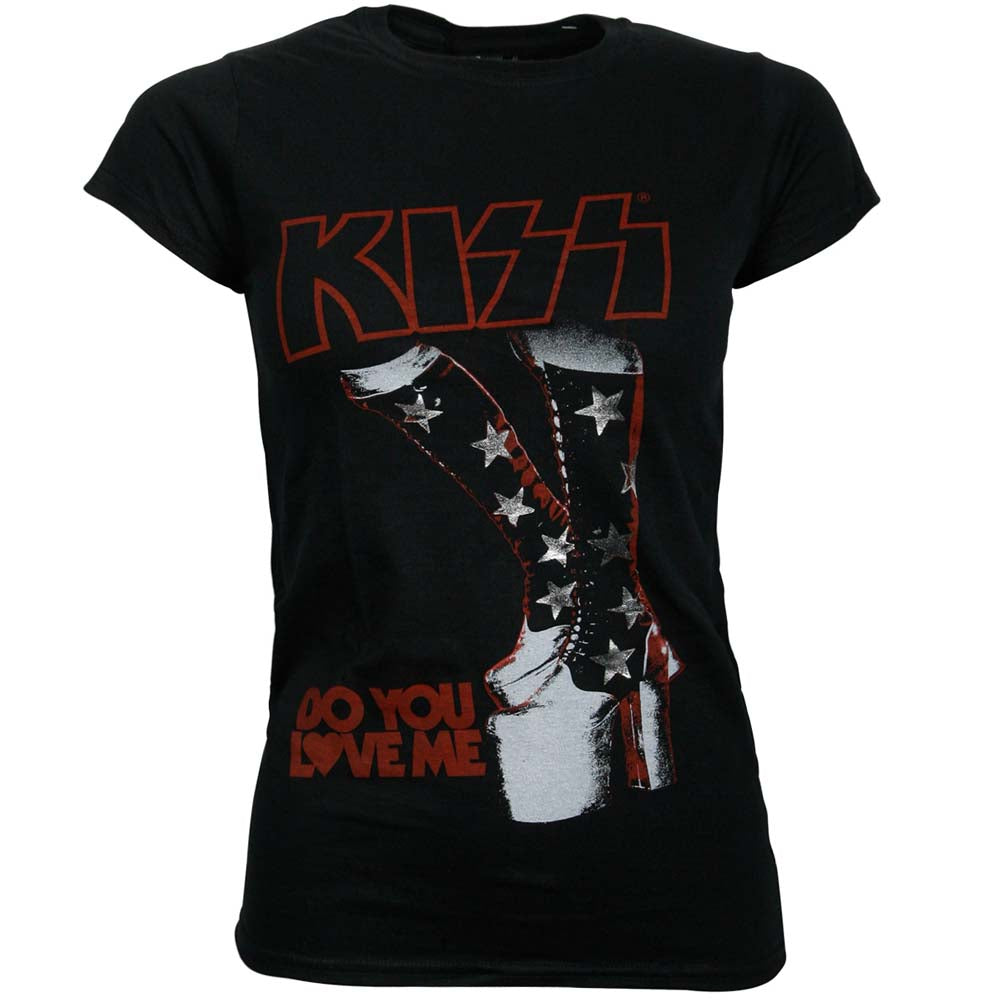 Billede af KISS Do You Love Me T-shirt til kvinder