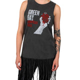 Billede af Green Day American Idiot Vintage T-shirt til kvinder model 