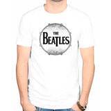 Billede af The Beatles Drum Skin T-shirt hvid