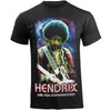 Billede af Jimi Hendrix Cosmic T-shirt front