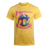 Billede af Jimi Hendrix Are You Experienced T-shirt gul front