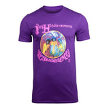 Billede af Jimi Hendrix Are You Experienced T-shirt lilla front