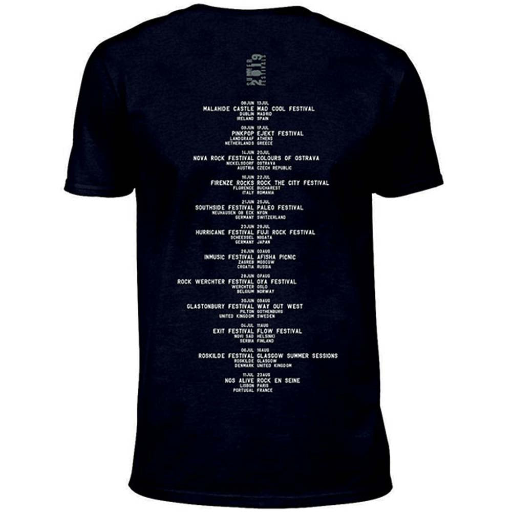 Billede af The Cure Eyemoon Logo T-shirt back