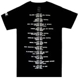 Billede af The Cure Eyemoon Logo T-shirt back