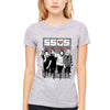 Billede af 5 Seconds of Summer 2 Finger Dripped T-shirt til kvinder