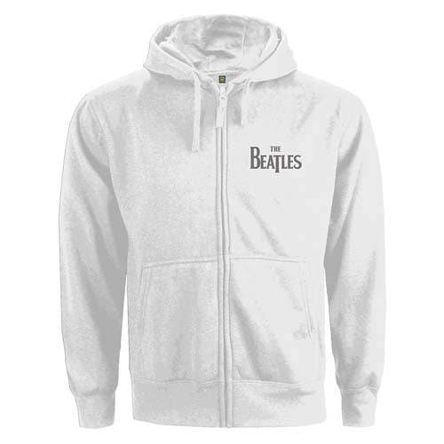 Billede af The Beatles Drop T Logo Hoodie til kvinder whitefront