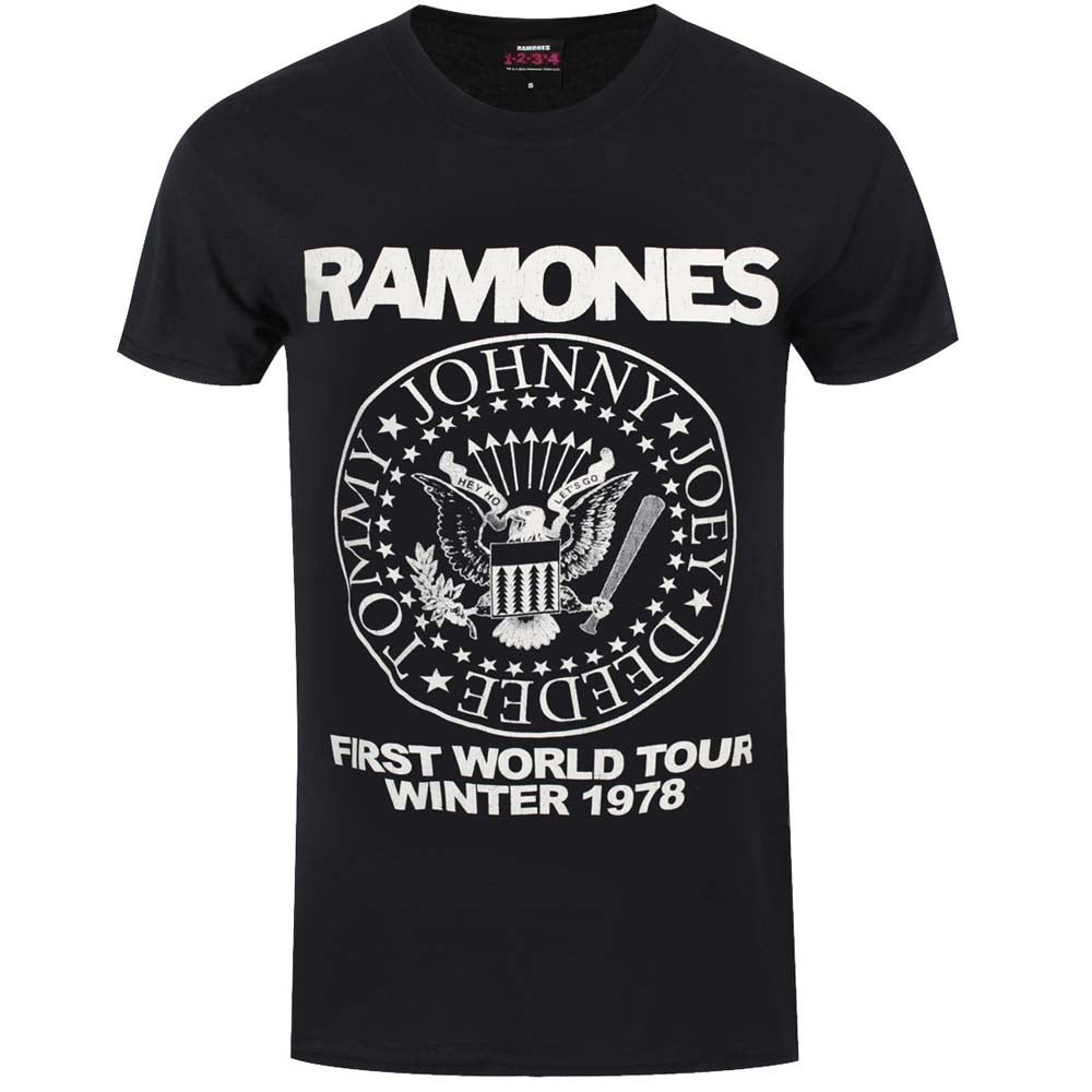 Billede af Ramones First World Tour 1978 T-shirt