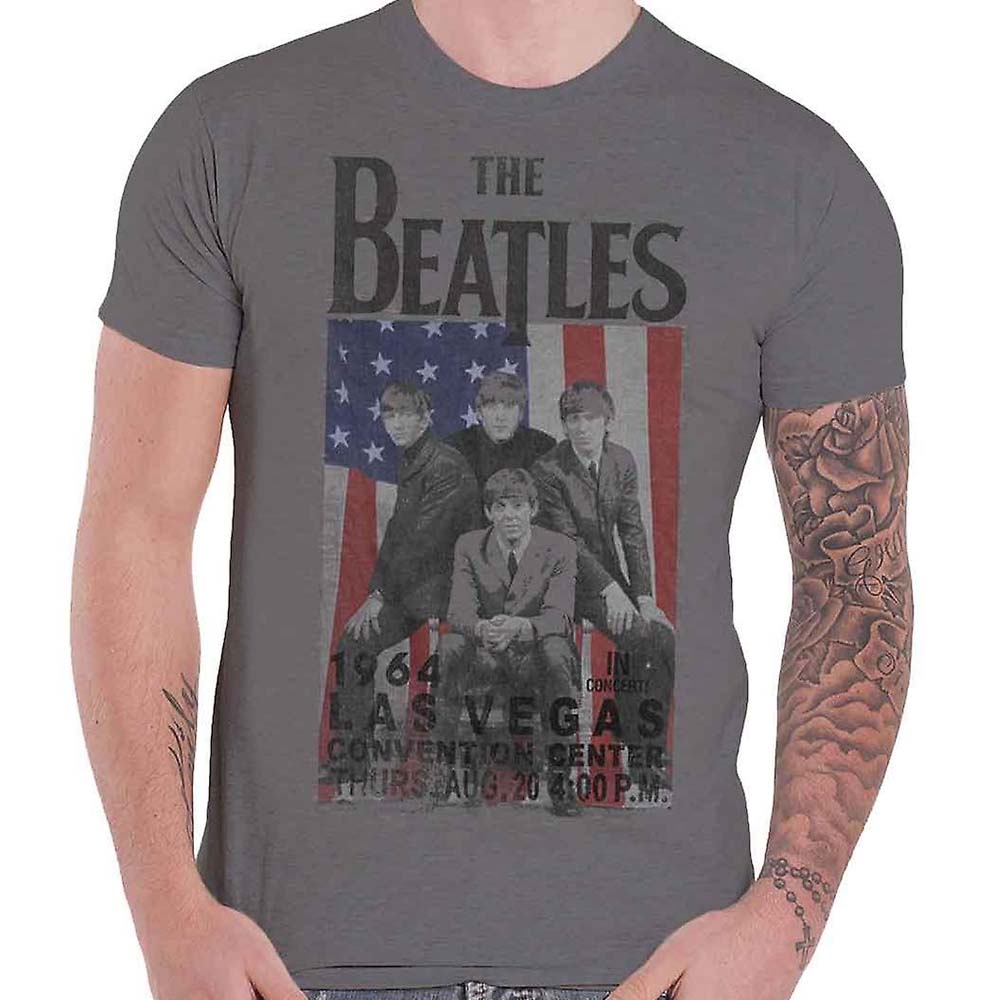 Billede af The Beatles Flag/Vegas T-shirt