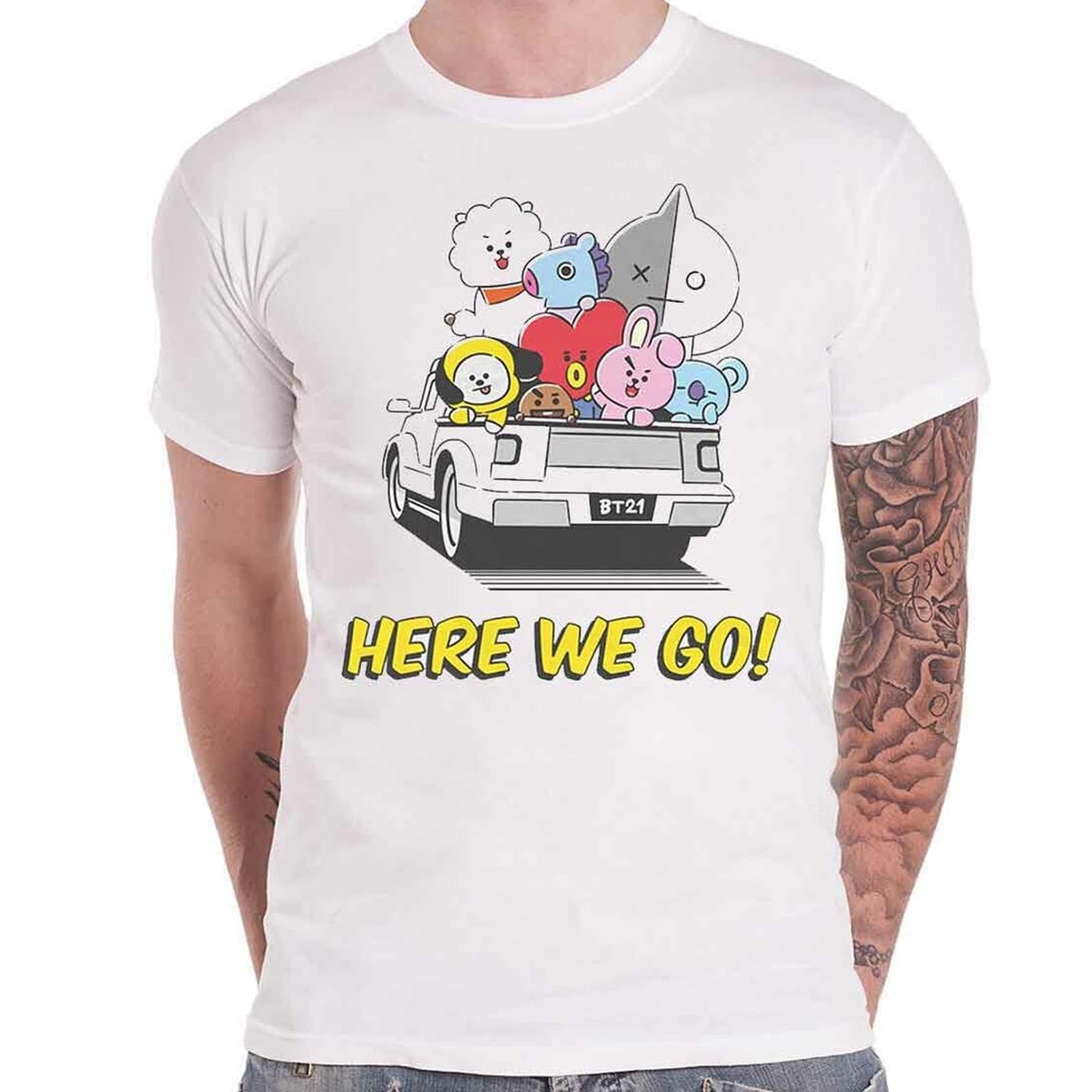 Billede af BT21 Here We Go T-shirt