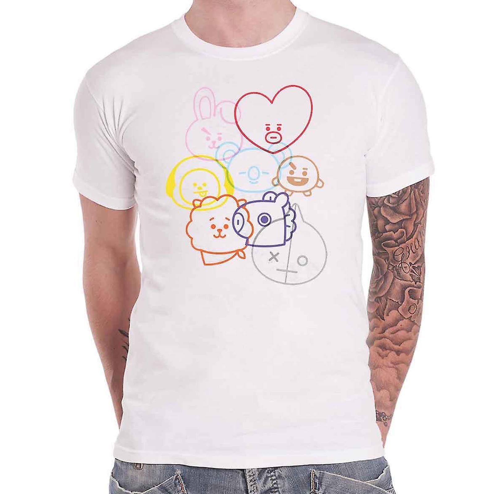 Billede af BT21 Faces T-shirt