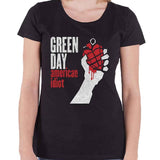 Billede af Green Day American Idiot T-shirt til kvinder sort