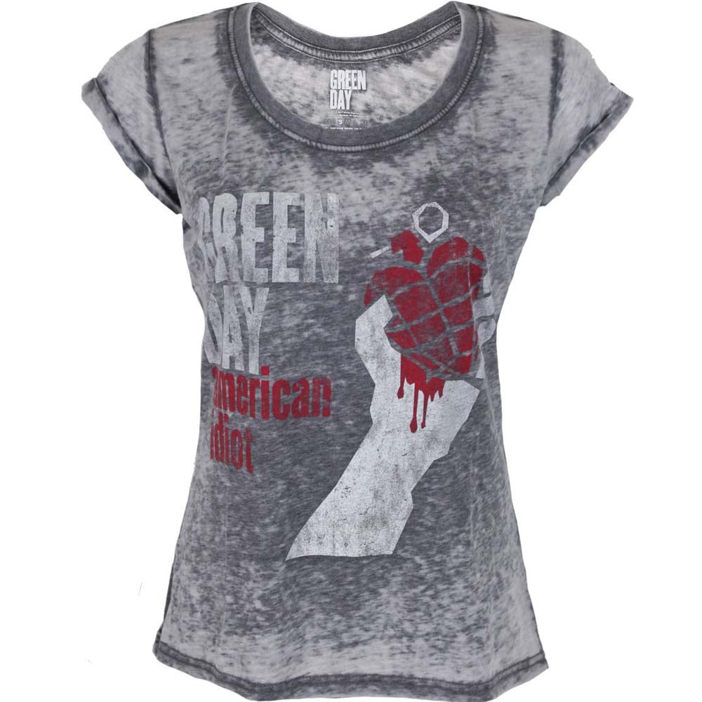 Billede af Green Day American Idiot Vintage T-shirt til kvinder