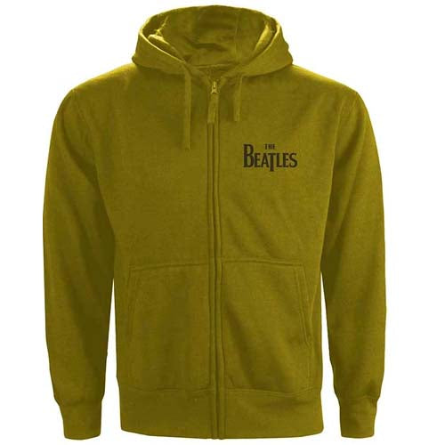 Billede af The Beatles Drop T Logo Hoodie green front