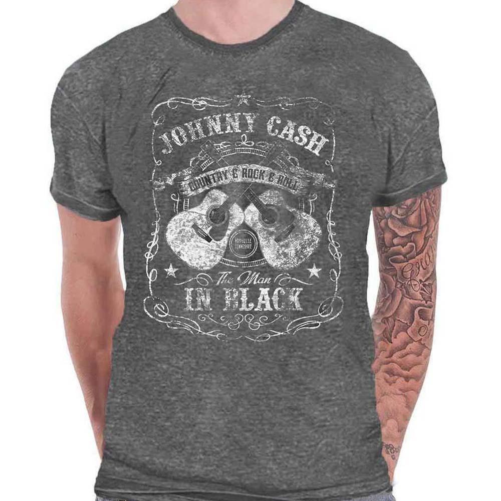 Billede af Johnny Cash The Man in Black T-shirt