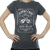 Billede af Johnny Cash The Man In Black T-shirt til kvinder