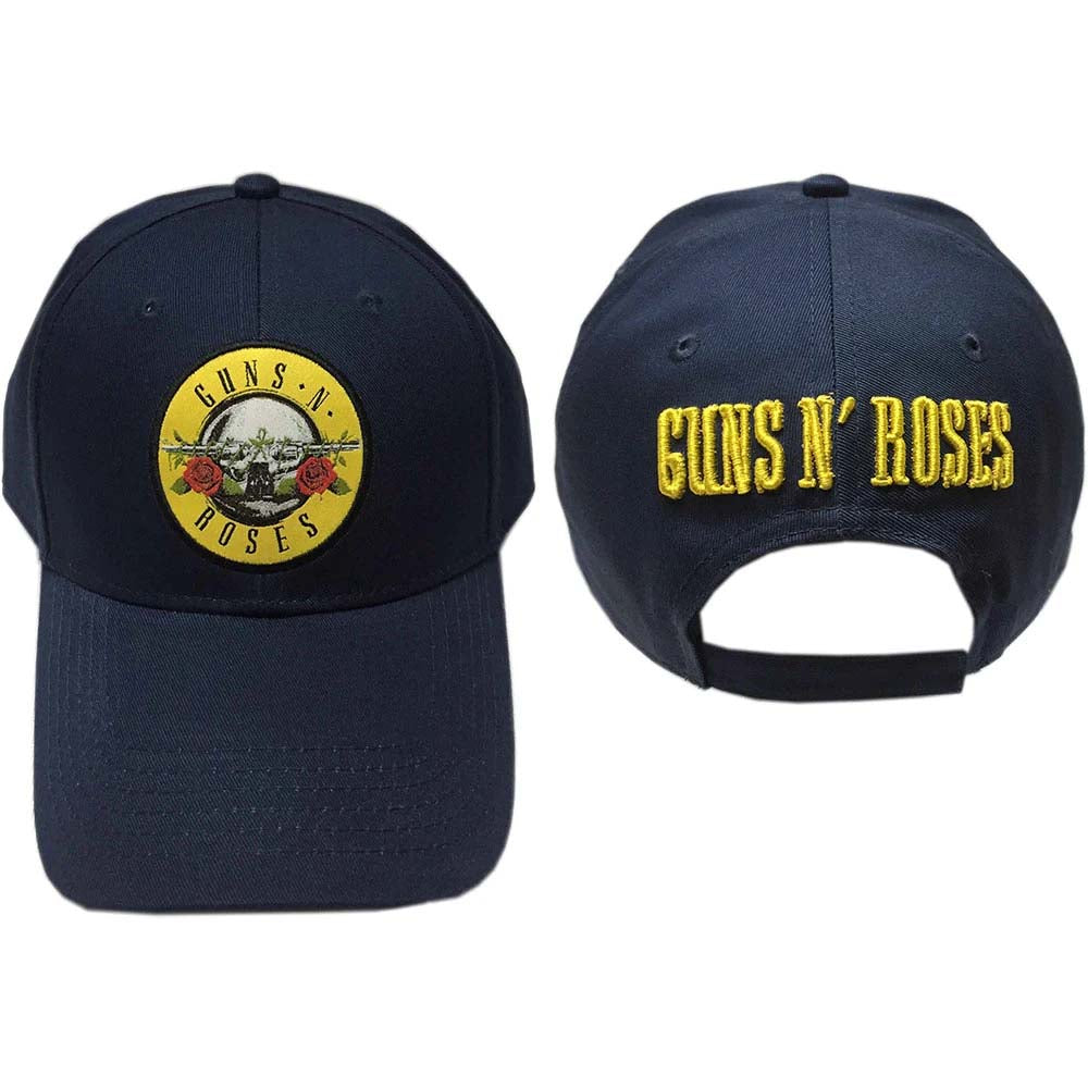 Billede af Guns N' Roses Circle Logo Kasket marineblå
