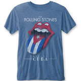 Billede af The Rolling Stones Havana Cuba T-shirt blue