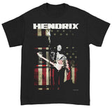 Billede af Jimi Hendrix Peace Flag T-shirt til børn