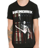 Billede af Jimi Hendrix Peace Flag T-shirt