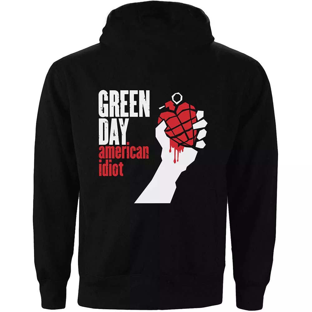 Billede af Green Day American Idiot Hoodie til kvinder back