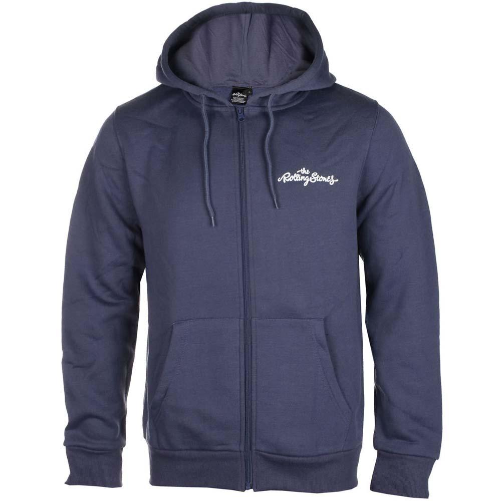 Billede af The Rolling Stones Classic Tongue Hoodie petroleumsblå