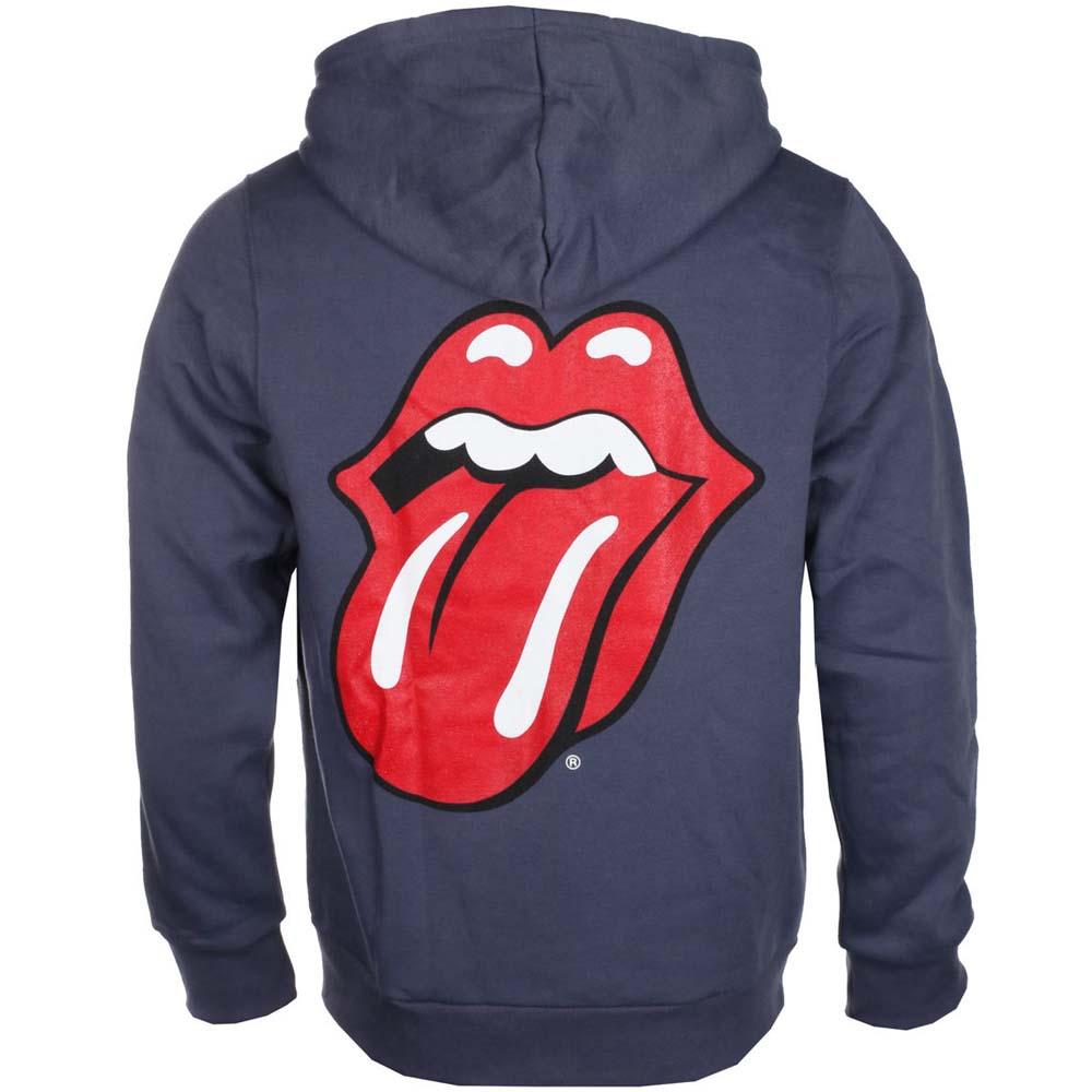 Billede af The Rolling Stones Classic Tongue Hoodie petroleumsblå back