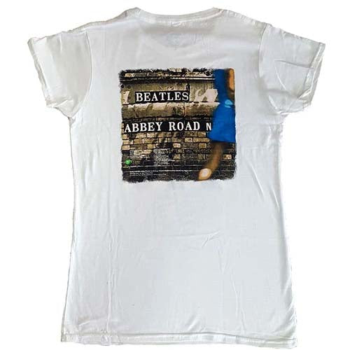 Billede af The Beatles Abbey Road T-shirt til kvinder back
