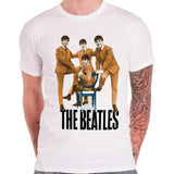 Billede af The Beatles Chair T-shirt Hvid